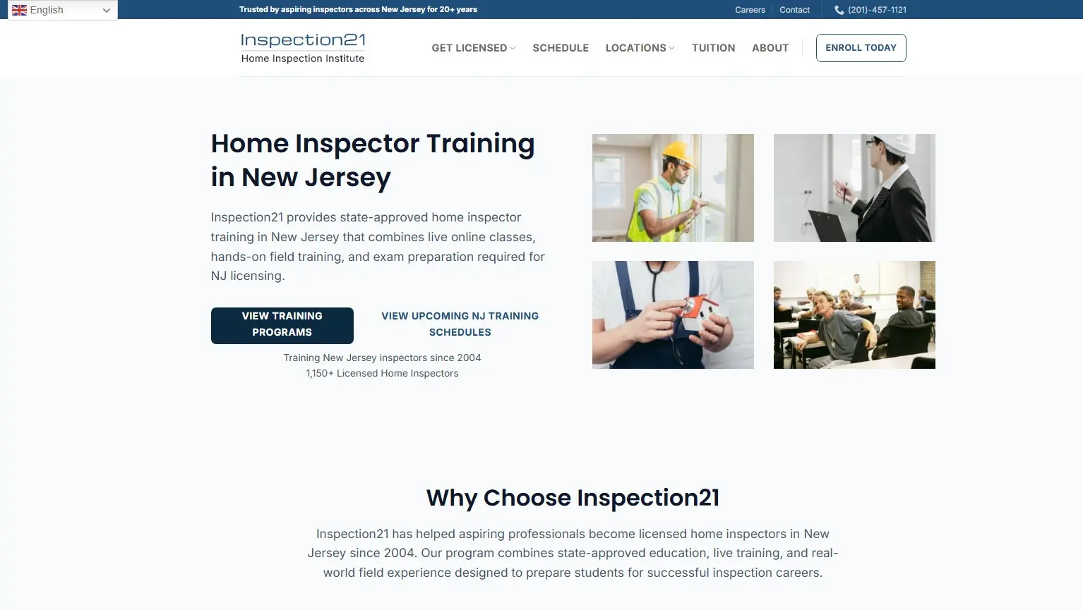 inspection21 new website after