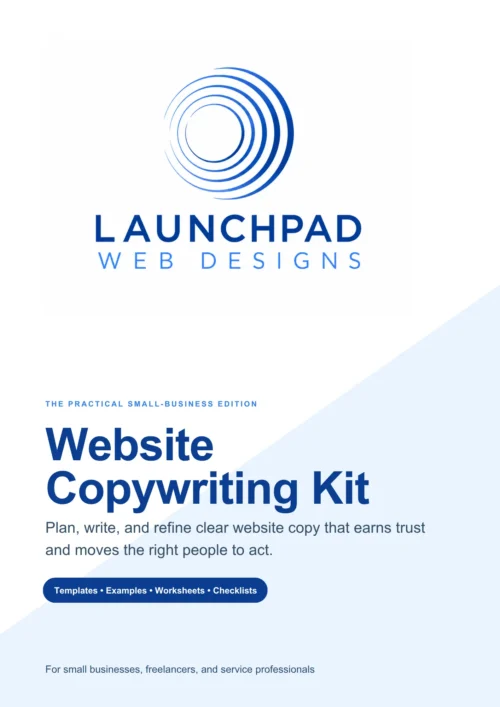 Website Copywriting Kit for Small Businesses | Digital Download